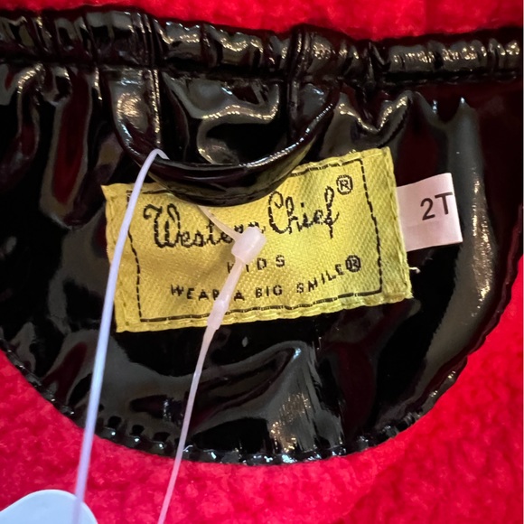 Western Chief Fireman Baby Boy Rain Jacket NEW NWT - Picture 3 of 4